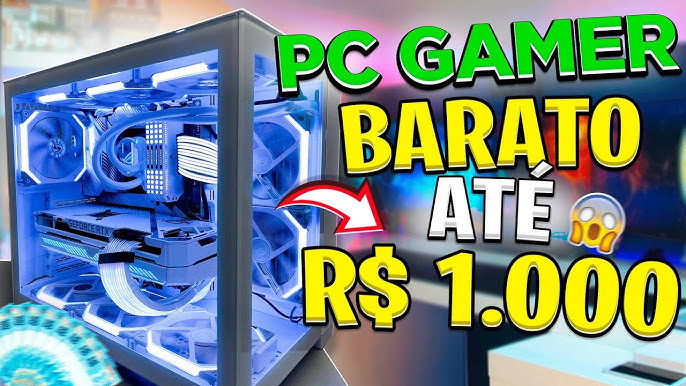 PC GAMER BARATO para jogar MINECRAFT 2021 - Custo Benefício 