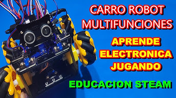 ✅APRENDE ELECTRONICA JUGANDO EN BLOQUES CON ESTE CARRO ROBOT DE ULTIMA GENERACION👉 EDUCACION STEAM 👀