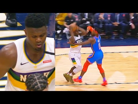 Zion Williamson Destroys Entire Thunder With Career High 32 Points Pelicans vs Thunder