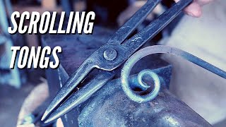Forging My First Pair of Scrolling Tongs