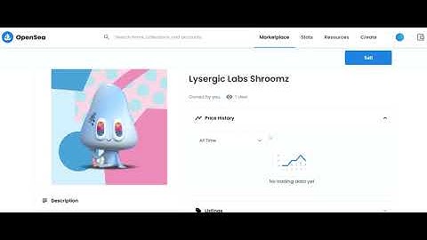 How to refresh metadata on OpenSea Shroom
