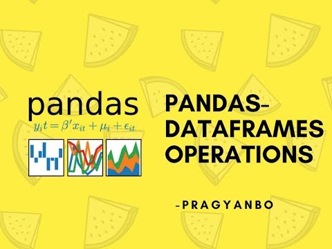 Pandas - DataFrames