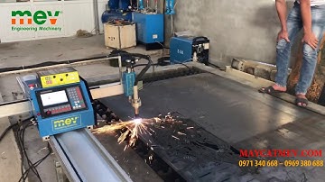 Máy cắt CNC Plasma và bộ máy nén khí , sấy khí tại Nghệ An