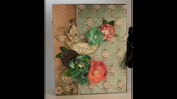 Part 1 - Learn to Make a Mini Album - Designs by Shellie