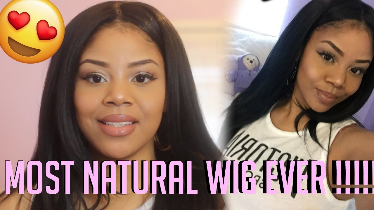 NATURAL LOOKING WIG UNDER 50! The Stylist Synthetic Lace Front 4x4