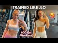 I TRAINED LIKE JENNIFER LOPEZ FOR A DAY | Testing J Lo’s Ab Routine *600 CAL* Workout