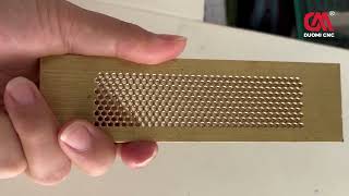 High Speed Cnc Drilling Machines By Duomi Precision Micro Drilling On Copper Parts