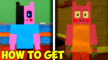 How To Get Distorted Brother Badge and Lost Fabric Badge in Roblox Piggy RP