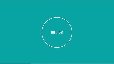 Pomodoro app tutorial with javascript