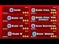 All dash versions in one geometry dash