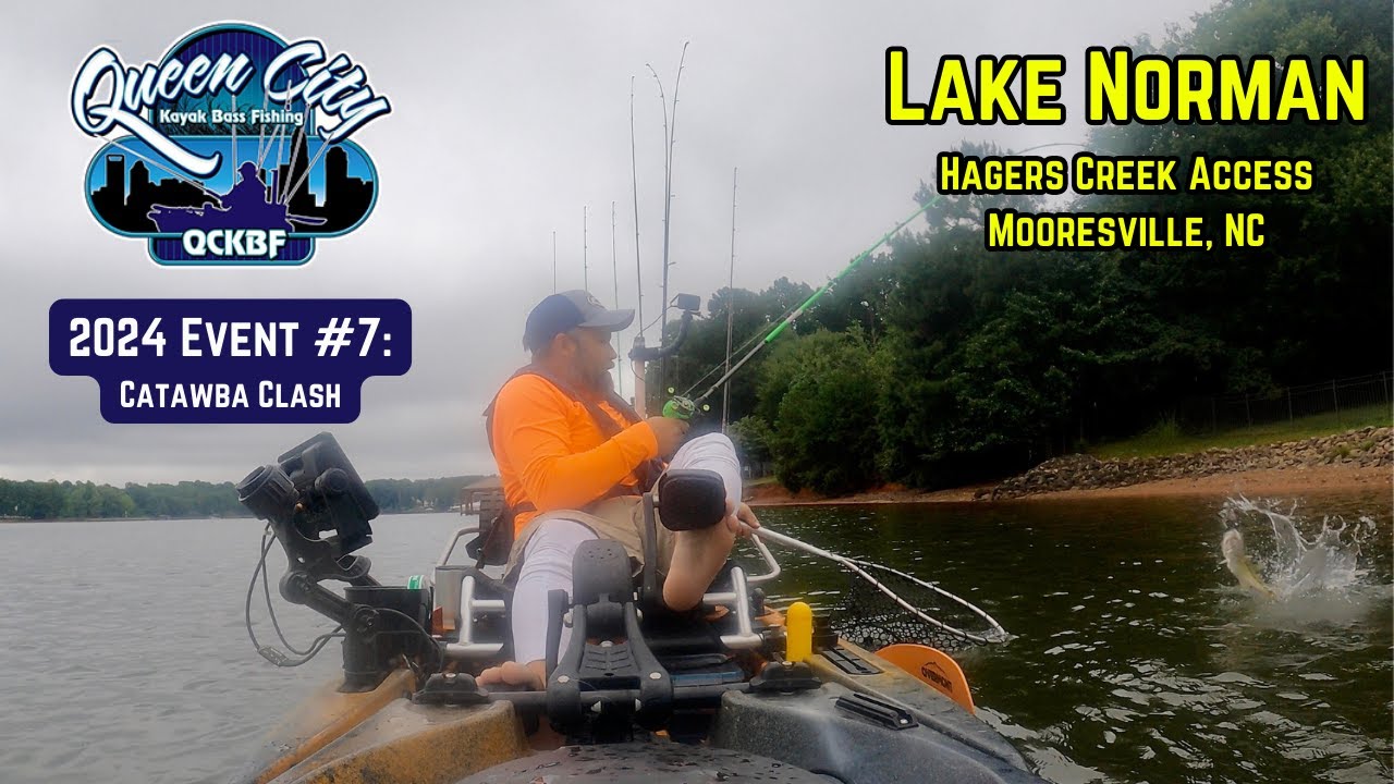 Kayak Bass Fishing Tournament on Lake Norman – The QCKBF Catawba Clash