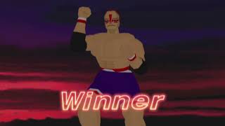 Virtua Fighter 10th Anniversary - Wolf Hawkfield (Win Poses)