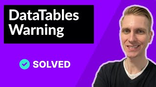 DataTables warning table id=datatable Requested unknown parameter '0' for row 0, column 0 (SOLVED)