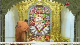 Sandhya Aarti Darshan Salangpur Date 19-11-2025