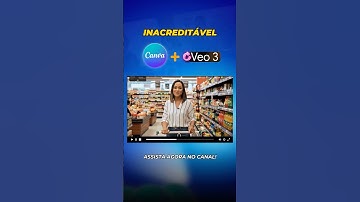 Google VEO3 + Canva! Crie vídeos profissionais e ganhe dinheiro!