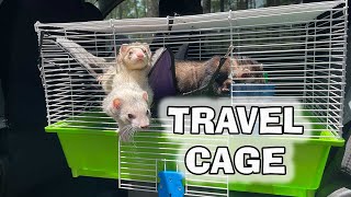 How to Setup a  FERRET TRAVEL CAGE