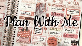 Plan With Me: Be Mine | Valentine’s Week | Planner Pixie Co.