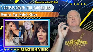 The Carpenters Covers Harriet Tori Holub Chloe From Solitaire Carpenters Tribute  Reaction 