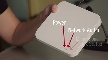 Shure Microflex Wireless  Installing the MXW Access Point