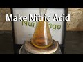 Make Nitric Acid from Sodium Bisulfate and Sodium Nitrate