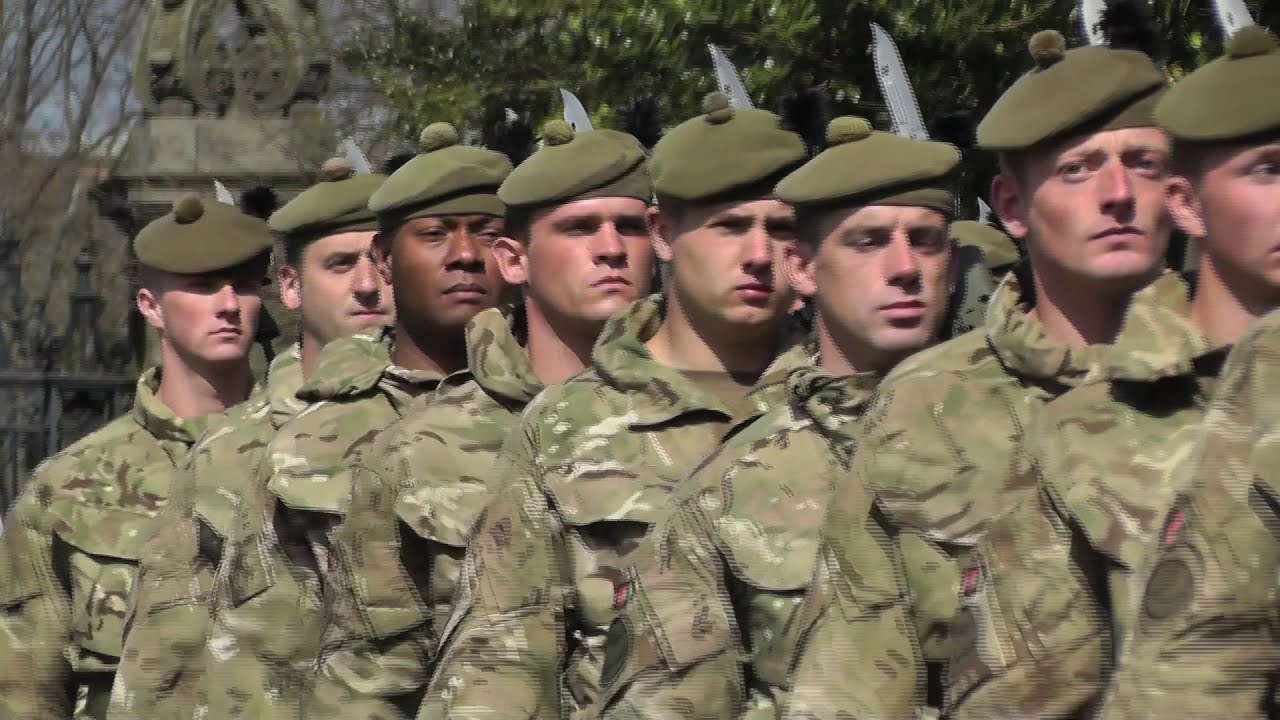 1 SCOTS Parade 2013 - Band of the Royal Regiment of Scotland and 1 ...