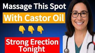 If You are 50 Use Castor Oil Massage Trick for Harder Erections After 50