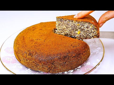Take orange juice and semolina, poppy seeds and make this incredibly delicious recipe # 228