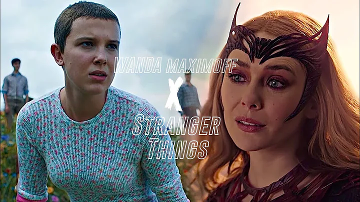 ( Marvel x Stranger Things ) Scarlet Witch and Max...
