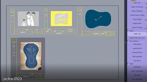 Lectra তে  Ladies Cycling Short Tight Seat padd প্যাটার্ন কিভাবে তৈরি করবেন।