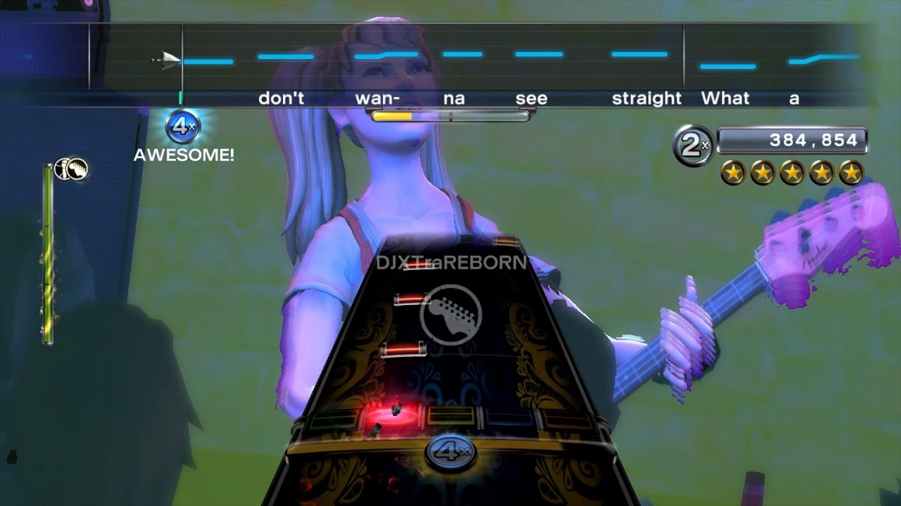 Trip the Darkness - Lacuna Coil Co Op FC (RB3 Custom) HD Gameplay (Xbox 360)