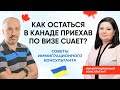 Как остаться в Канаде приехав по визе CUAET