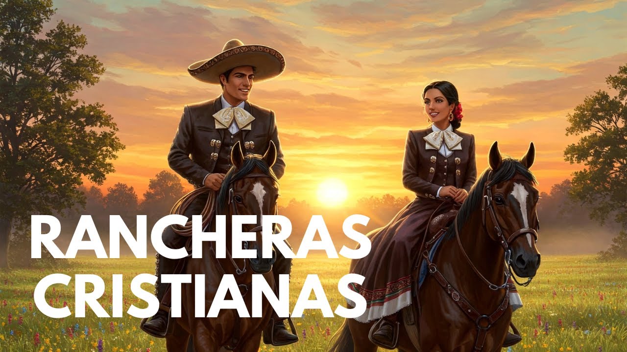 RANCHERAS CRISTIANAS MARIACHI PARA CRISTO JESÚS. Cantos para alegrar el alma y honrar a Dios