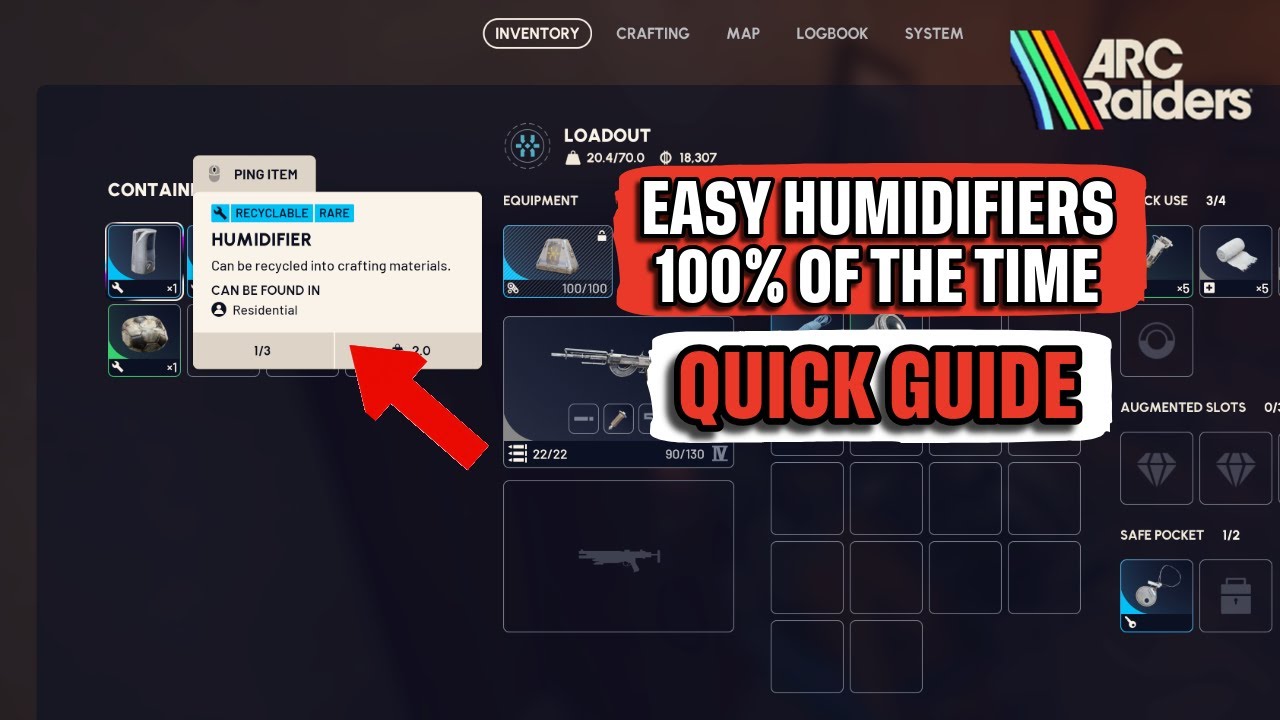 How to Get Humidifiers EASILY in Arc Raiders Quick Guide - YouTube