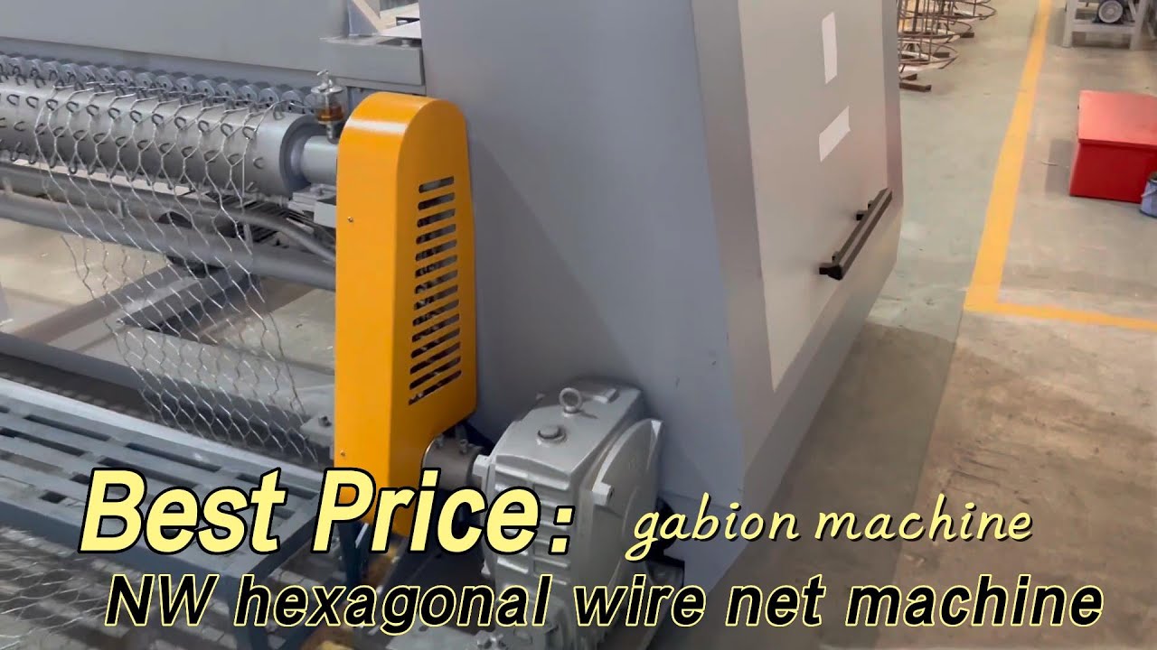 best price gabion machine NW hexagonal wire net making machine