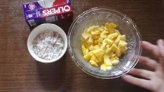 How to Make Creamy Mango Pudding in 5 minutes | Village Food secrets Recipe | Desi Eat Vlogs