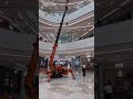 Mini Spider Crane, Indoor Beast#SpiderCrane #MiniCrane #HeavyEquipment #Construction