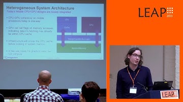 LEAP 2013 : Cool Compute: Strategies for managing power vs performance in mobile devices