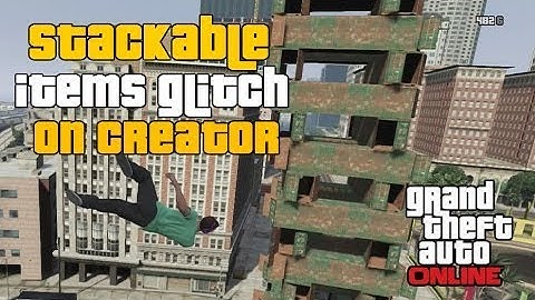 GTA 5 ONLINE : HOW TO STACK ITEMS ON CONTENT CREATOR GLITCH : CREATOR TIPS