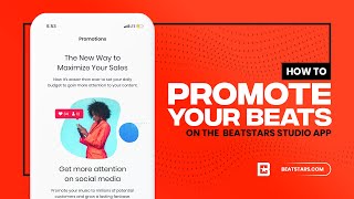 How to Promote your Music on the BeatStars Studio App screenshot 1
