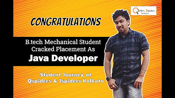 Student Placement Roadmap of a Java Developer by QSpiders & JSpiders | Kolkata