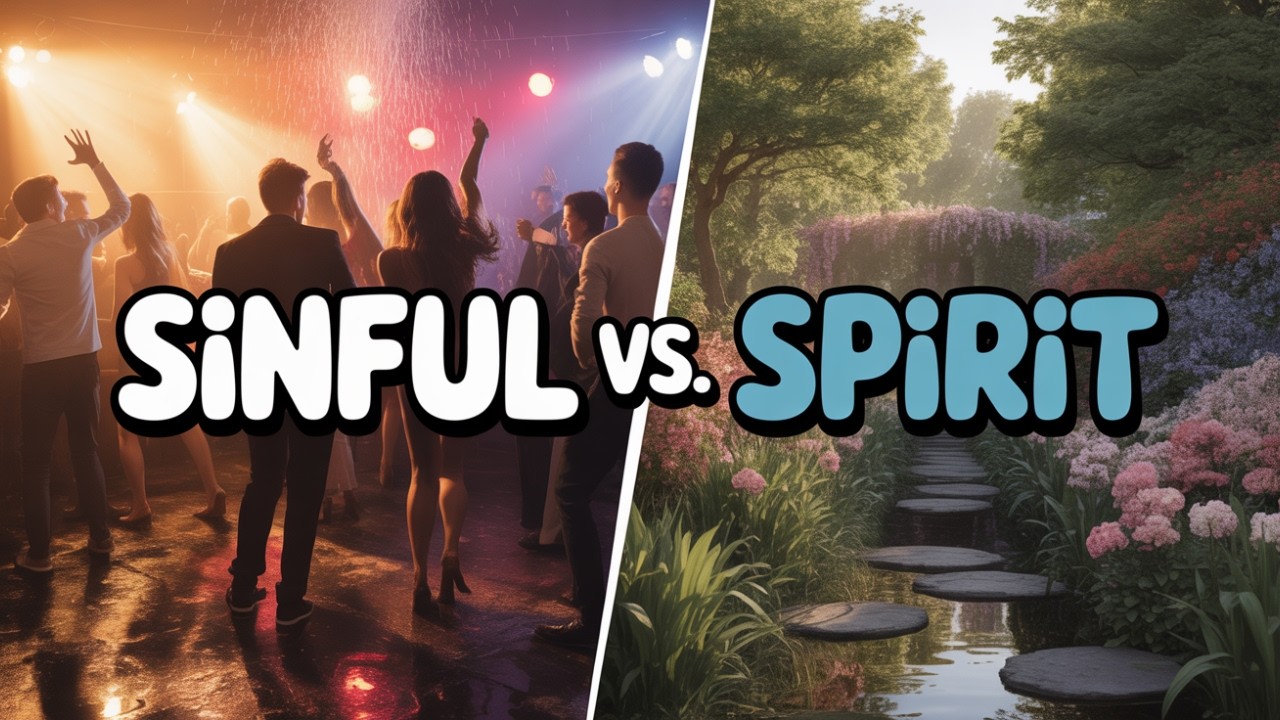 Galatians 5:19-23 Explained | Works of the Flesh vs Fruit of the Spirit ...