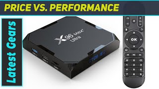 reviewVTNIU X96 Max Plus Ultra Android TV Box - Unleashing 8K Power!