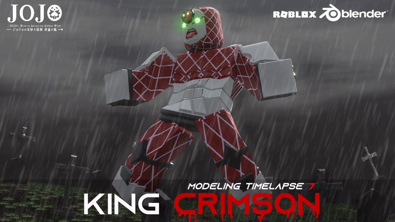 King Crimson Roblox Avatar - Unstopabble Wallpaper