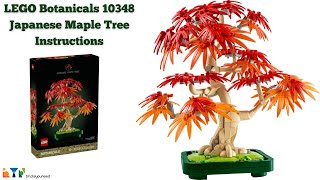 LEGO Botanicals 10348 Japanese Maple Tree Instructions