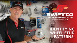 how to identify wheel stud patterns on your trailer.