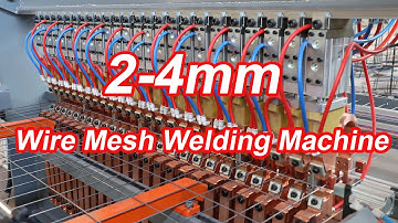 2-4mm Wire Mesh Welding Machine | Wire Mesh Welder | DAPU&RKM Machinery