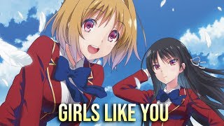 Maroon 5  - girls like you (cover by Emma Heesters) [Nightcore]