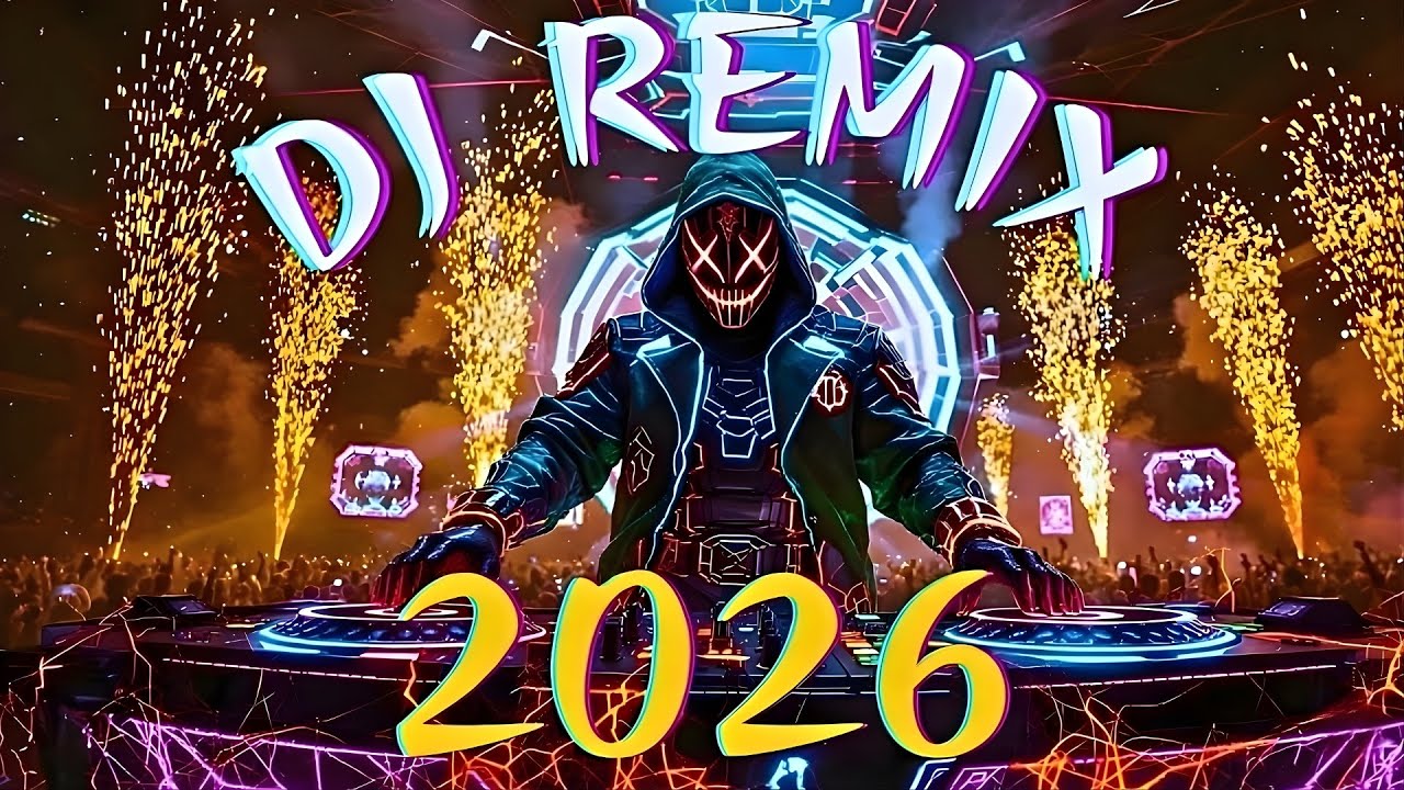🎶 DJ MIX 2026 - Remixes & Mashups of Popular Songs 2025 | Club Music & Disco DJ Remix 2024 🎶