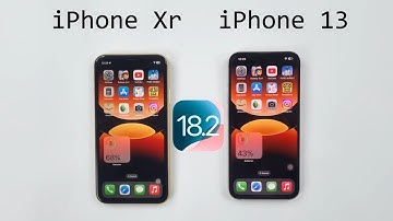 iOS 18.2 | iPhone XR vs iPhone 13 Speed Test