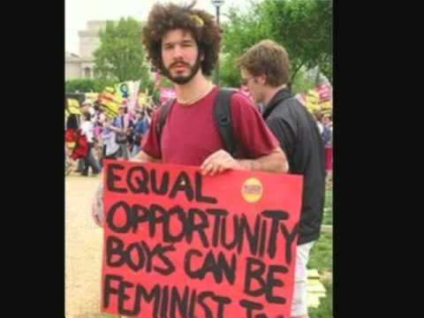 The  kind of  men that  feminism create